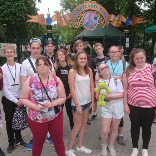 The group at Disneyland Paris